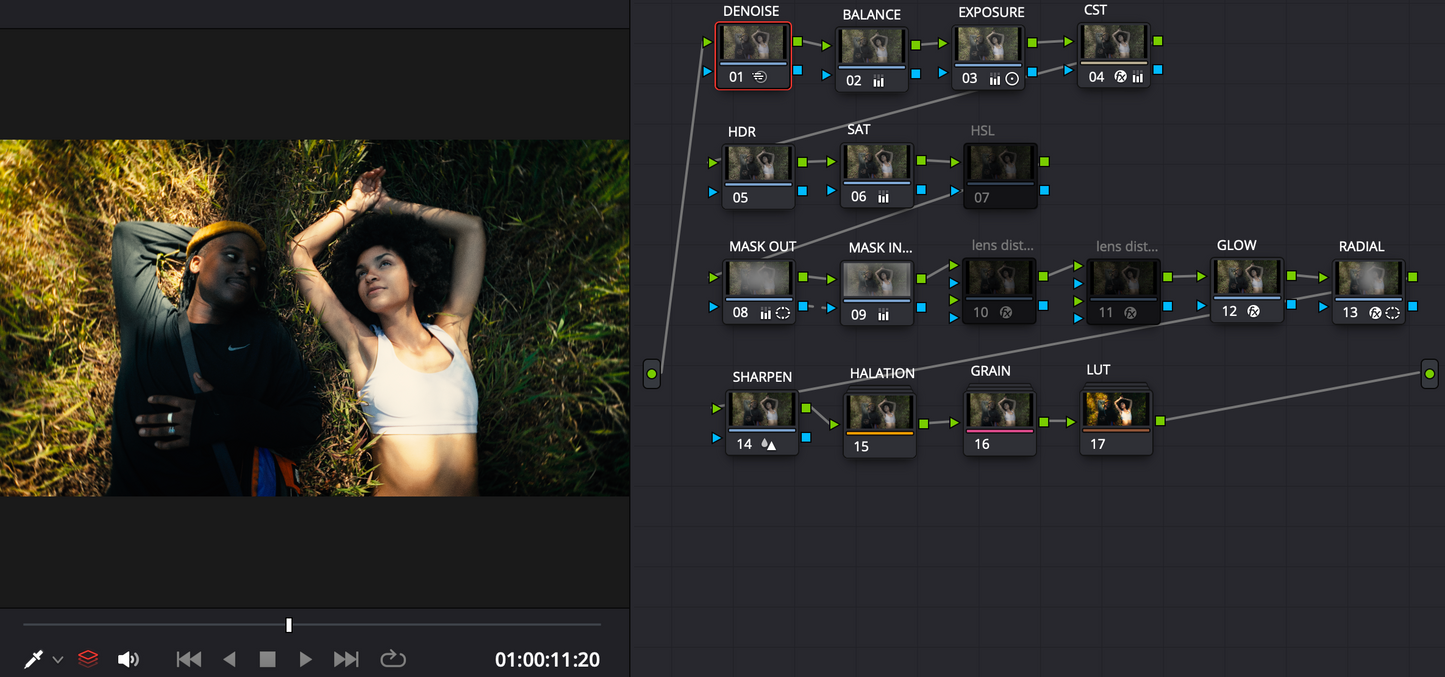 PowerGrade for Davinci Resolve - Vincent ProGrade