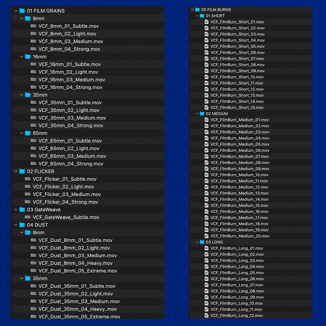 Film Overlays Pack