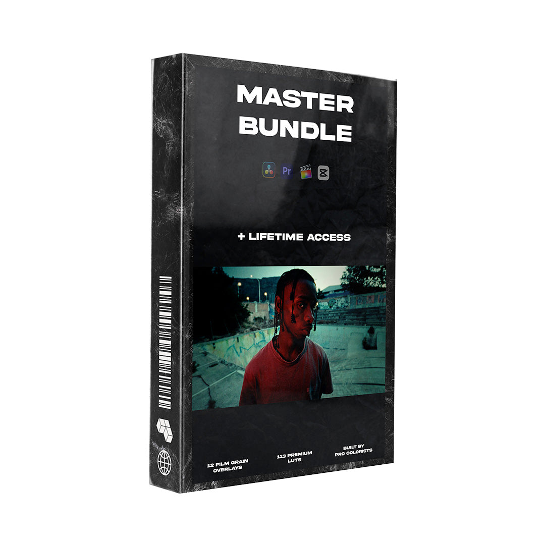 THE MASTER BUNDLE + Lifetime Access (the complete shop) – Vincentcolorfilm