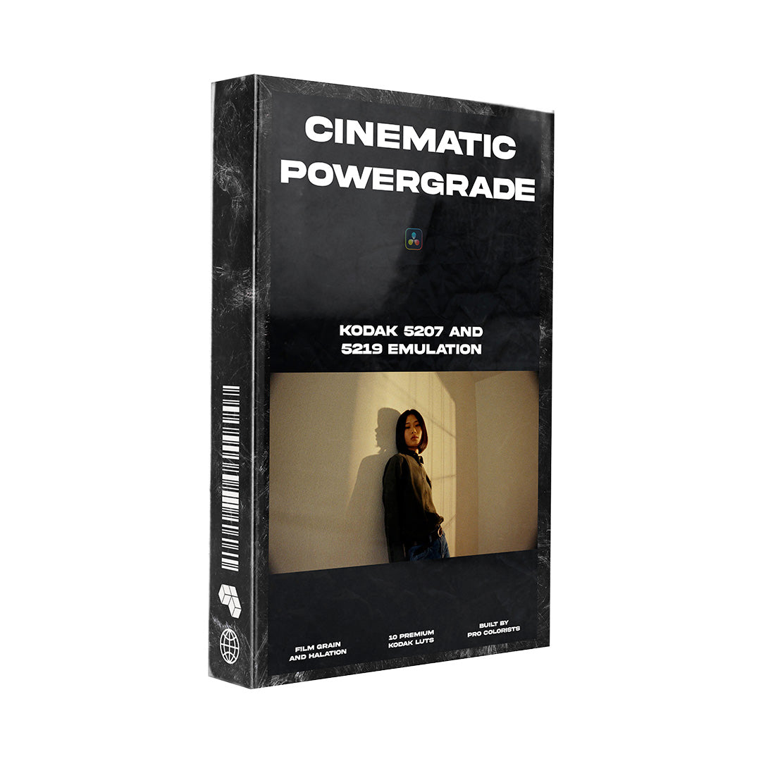 Cinematic PowerGrade - Kodak 5207 and 5219 Emulation