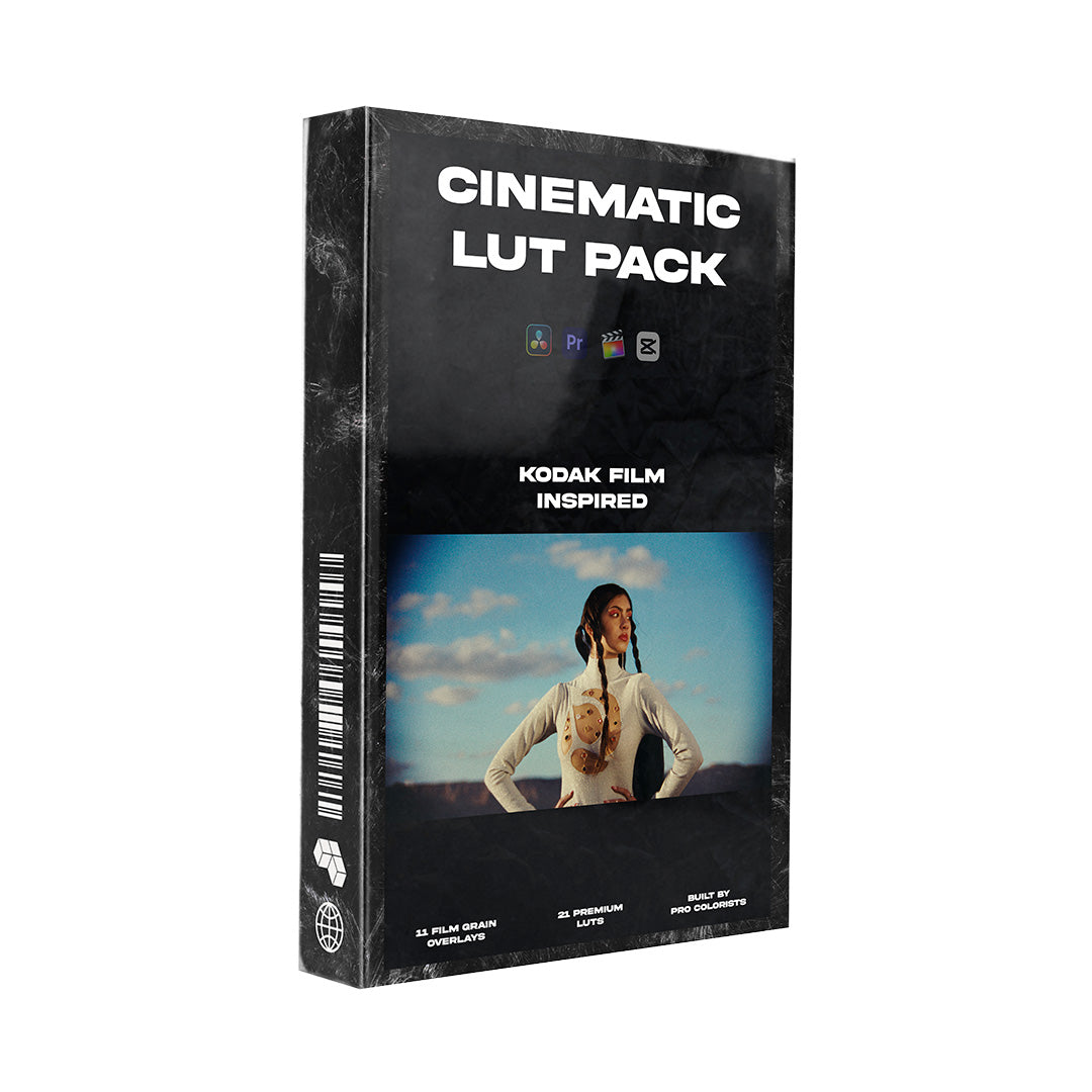 CINEMATIC - LUT Pack - Kodak Film Inspired